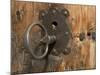 Key Lock, Vogo Stave Church, Vagamo, Norway-Russell Young-Mounted Photographic Print