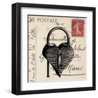 Key To My Heart II-Sabine Berg-Framed Art Print