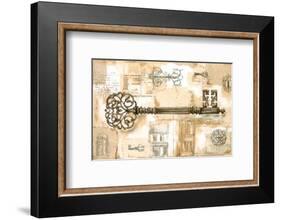 Key to the City-Jane Claire-Framed Art Print