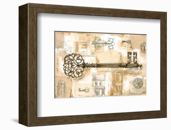 Key to the City-Jane Claire-Framed Art Print