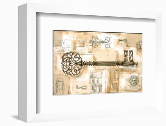 Key to the City-Jane Claire-Framed Art Print