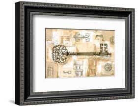 Key to the City-Jane Claire-Framed Art Print