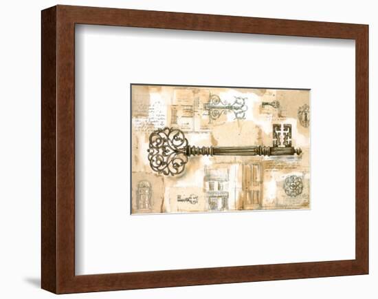 Key to the City-Jane Claire-Framed Art Print