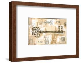 Key to the City-Jane Claire-Framed Art Print