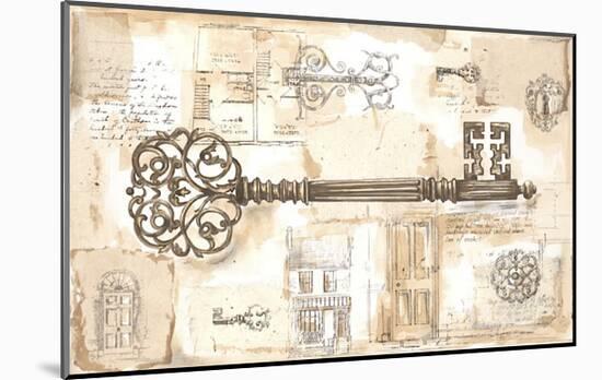 Key to the City-Jane Claire-Mounted Giclee Print