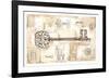 Key to the City-Jane Claire-Framed Art Print