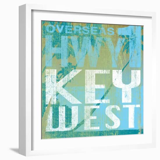 Key West 3-Cory Steffen-Framed Premium Giclee Print