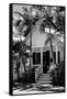 Key West Architecture - Heritage Structures in Old Town Key West - Florida-Philippe Hugonnard-Framed Stretched Canvas