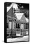 Key West Architecture - Heritage Structures in Old Town Key West - Florida-Philippe Hugonnard-Framed Stretched Canvas