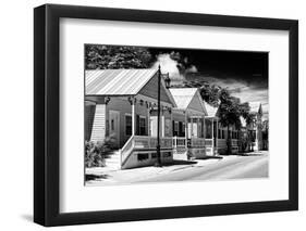 Key West Architecture - Heritage Structures in Old Town Key West - Florida-Philippe Hugonnard-Framed Photographic Print