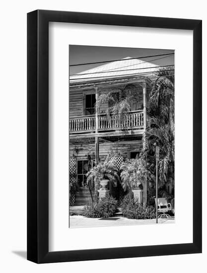 Key West Architecture - Heritage Structures in Old Town Key West - Florida-Philippe Hugonnard-Framed Photographic Print