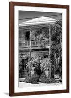 Key West Architecture - Heritage Structures in Old Town Key West - Florida-Philippe Hugonnard-Framed Photographic Print