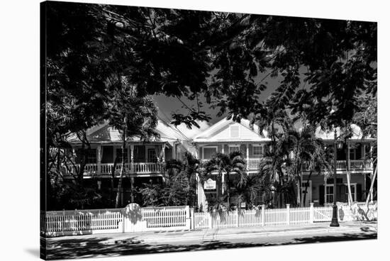 Key West Architecture - Heritage Structures in Old Town Key West - Florida-Philippe Hugonnard-Stretched Canvas