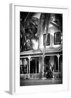 Key West Architecture - Heritage Structures in Old Town Key West - Florida-Philippe Hugonnard-Framed Photographic Print