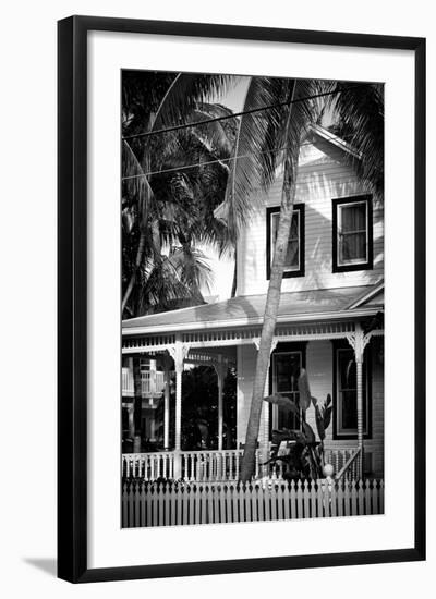 Key West Architecture - Heritage Structures in Old Town Key West - Florida-Philippe Hugonnard-Framed Photographic Print