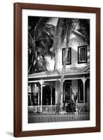 Key West Architecture - Heritage Structures in Old Town Key West - Florida-Philippe Hugonnard-Framed Photographic Print