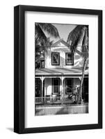 Key West Architecture - Heritage Structures in Old Town Key West - Florida-Philippe Hugonnard-Framed Photographic Print