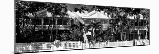 Key West Architecture - Heritage Structures in Old Town Key West - Florida-Philippe Hugonnard-Mounted Photographic Print