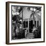 Key West Architecture - Heritage Structures in Old Town Key West - Florida-Philippe Hugonnard-Framed Premium Photographic Print