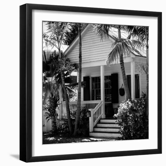 Key West Architecture - Heritage Structures in Old Town Key West - Florida-Philippe Hugonnard-Framed Photographic Print