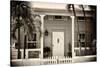 Key West Architecture - Heritage Structures in Old Town Key West - Florida-Philippe Hugonnard-Stretched Canvas