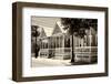 Key West Architecture - Heritage Structures in Old Town Key West - Florida-Philippe Hugonnard-Framed Photographic Print