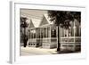 Key West Architecture - Heritage Structures in Old Town Key West - Florida-Philippe Hugonnard-Framed Photographic Print