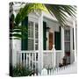 Key West Architecture - Heritage Structures in Old Town Key West - Florida-Philippe Hugonnard-Stretched Canvas