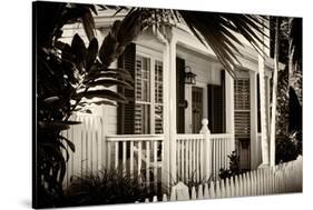 Key West Architecture - Heritage Structures in Old Town Key West - Florida-Philippe Hugonnard-Stretched Canvas