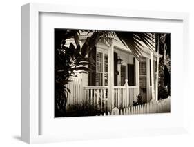 Key West Architecture - Heritage Structures in Old Town Key West - Florida-Philippe Hugonnard-Framed Photographic Print