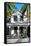 Key West Architecture - Heritage Structures in Old Town Key West - Florida-Philippe Hugonnard-Framed Stretched Canvas