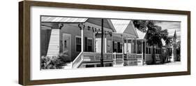 Key West Architecture - Heritage Structures in Old Town Key West - Florida-Philippe Hugonnard-Framed Photographic Print