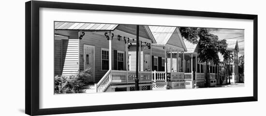 Key West Architecture - Heritage Structures in Old Town Key West - Florida-Philippe Hugonnard-Framed Photographic Print