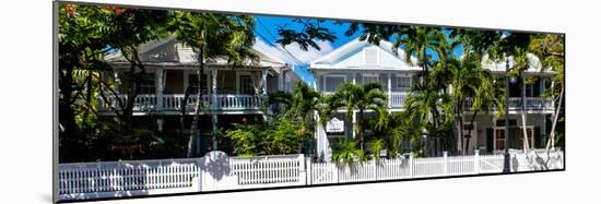 Key West Architecture - Heritage Structures in Old Town Key West - Florida-Philippe Hugonnard-Mounted Photographic Print