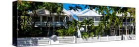 Key West Architecture - Heritage Structures in Old Town Key West - Florida-Philippe Hugonnard-Stretched Canvas