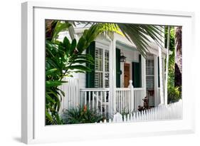 Key West Architecture - Heritage Structures in Old Town Key West - Florida-Philippe Hugonnard-Framed Photographic Print