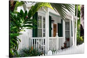 Key West Architecture - Heritage Structures in Old Town Key West - Florida-Philippe Hugonnard-Stretched Canvas