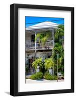 Key West Architecture - Heritage Structures in Old Town Key West - Florida-Philippe Hugonnard-Framed Photographic Print