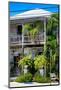 Key West Architecture - Heritage Structures in Old Town Key West - Florida-Philippe Hugonnard-Mounted Photographic Print