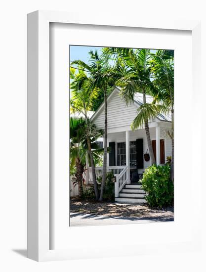 Key West Architecture - Heritage Structures in Old Town Key West - Florida-Philippe Hugonnard-Framed Photographic Print