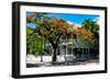 Key West Architecture - Heritage Structures in Old Town Key West - Florida-Philippe Hugonnard-Framed Photographic Print