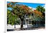 Key West Architecture - Heritage Structures in Old Town Key West - Florida-Philippe Hugonnard-Framed Photographic Print