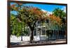 Key West Architecture - Heritage Structures in Old Town Key West - Florida-Philippe Hugonnard-Framed Photographic Print