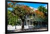 Key West Architecture - Heritage Structures in Old Town Key West - Florida-Philippe Hugonnard-Framed Photographic Print