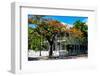 Key West Architecture - Heritage Structures in Old Town Key West - Florida-Philippe Hugonnard-Framed Photographic Print