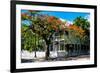 Key West Architecture - Heritage Structures in Old Town Key West - Florida-Philippe Hugonnard-Framed Photographic Print