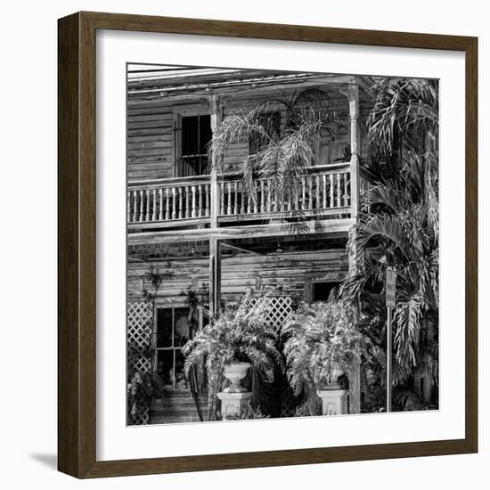 Key West Architecture - Heritage Structures in Old Town Key West - Florida-Philippe Hugonnard-Framed Photographic Print