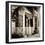 Key West Architecture - Heritage Structures in Old Town Key West - Florida-Philippe Hugonnard-Framed Photographic Print