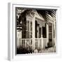 Key West Architecture - Heritage Structures in Old Town Key West - Florida-Philippe Hugonnard-Framed Photographic Print