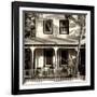 Key West Architecture - Heritage Structures in Old Town Key West - Florida-Philippe Hugonnard-Framed Photographic Print